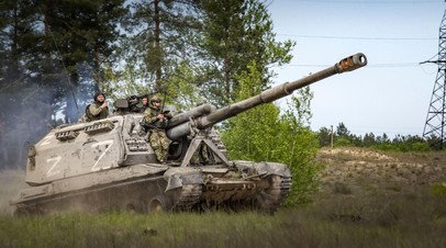 САУ «Мста-С» уничтожила опорники ВСУ в Запорожской области
