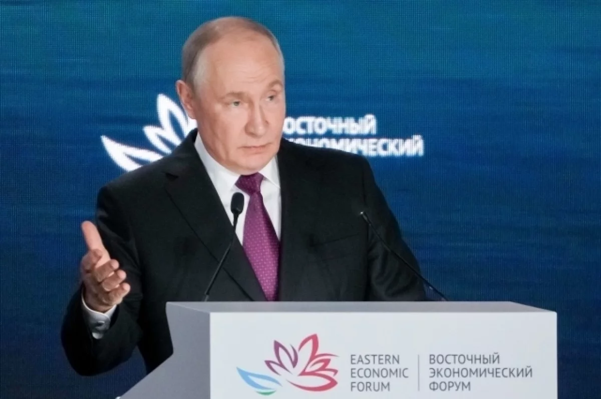 Путин прокомментировал ответные удары России по целям на Украине