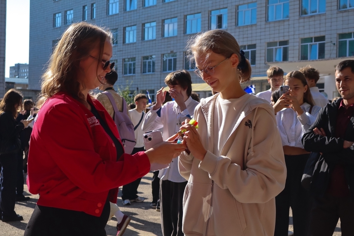 В Костроме прошла торжественная линейка для первокурсников Костромского государственного университета