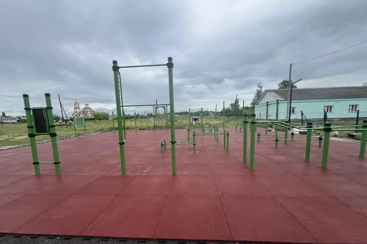 В Сампурском округе открылась современная площадка для сдачи норм ГТО