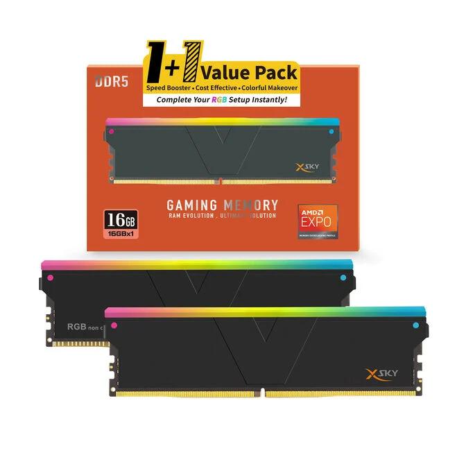 V-Color начала продажи комплекта модулей DDR5, в котором один из модулей является муляжом