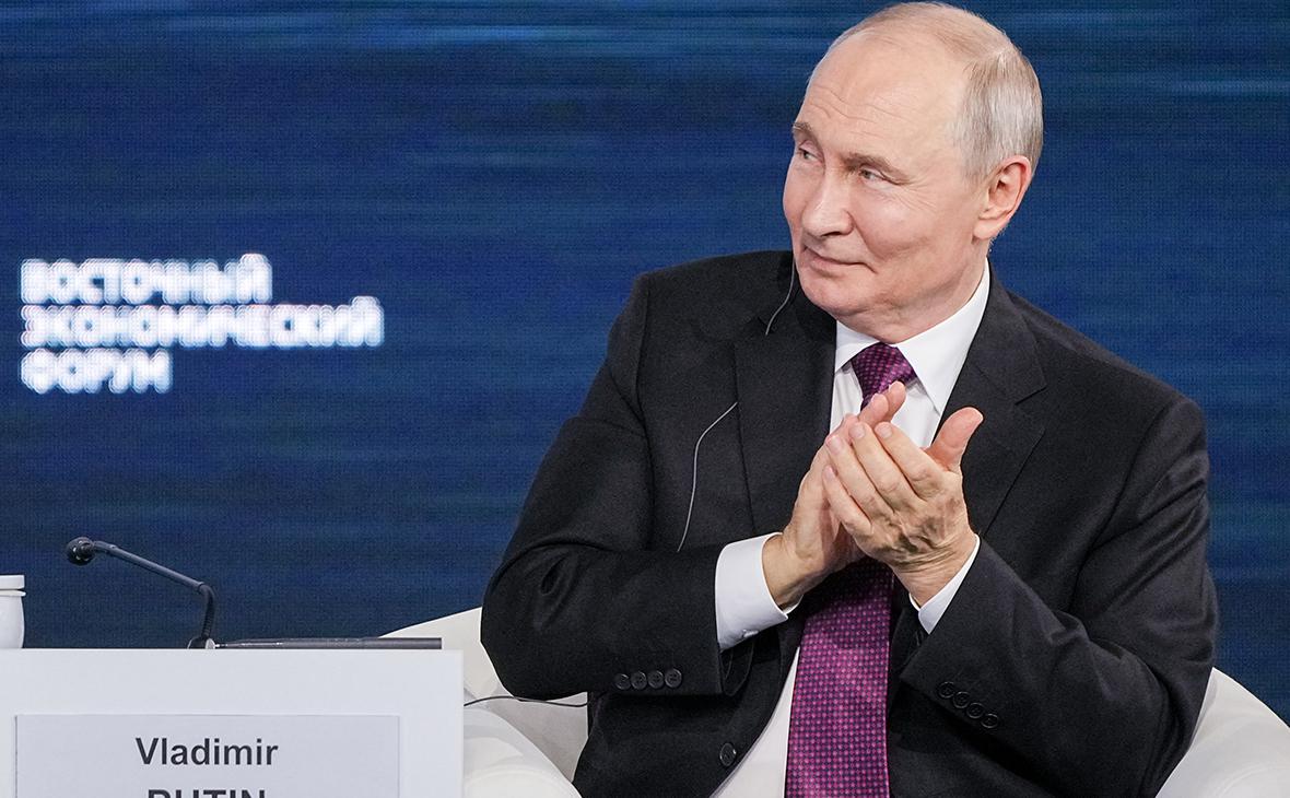 Путин завершил выступление на ВЭФ словами «вместе победим»