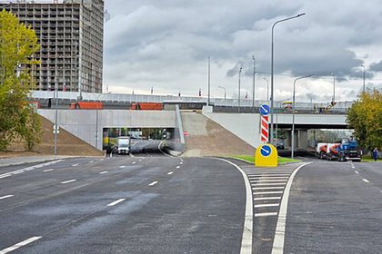 В Москве открылся новый участок Московского скоростного диаметра
