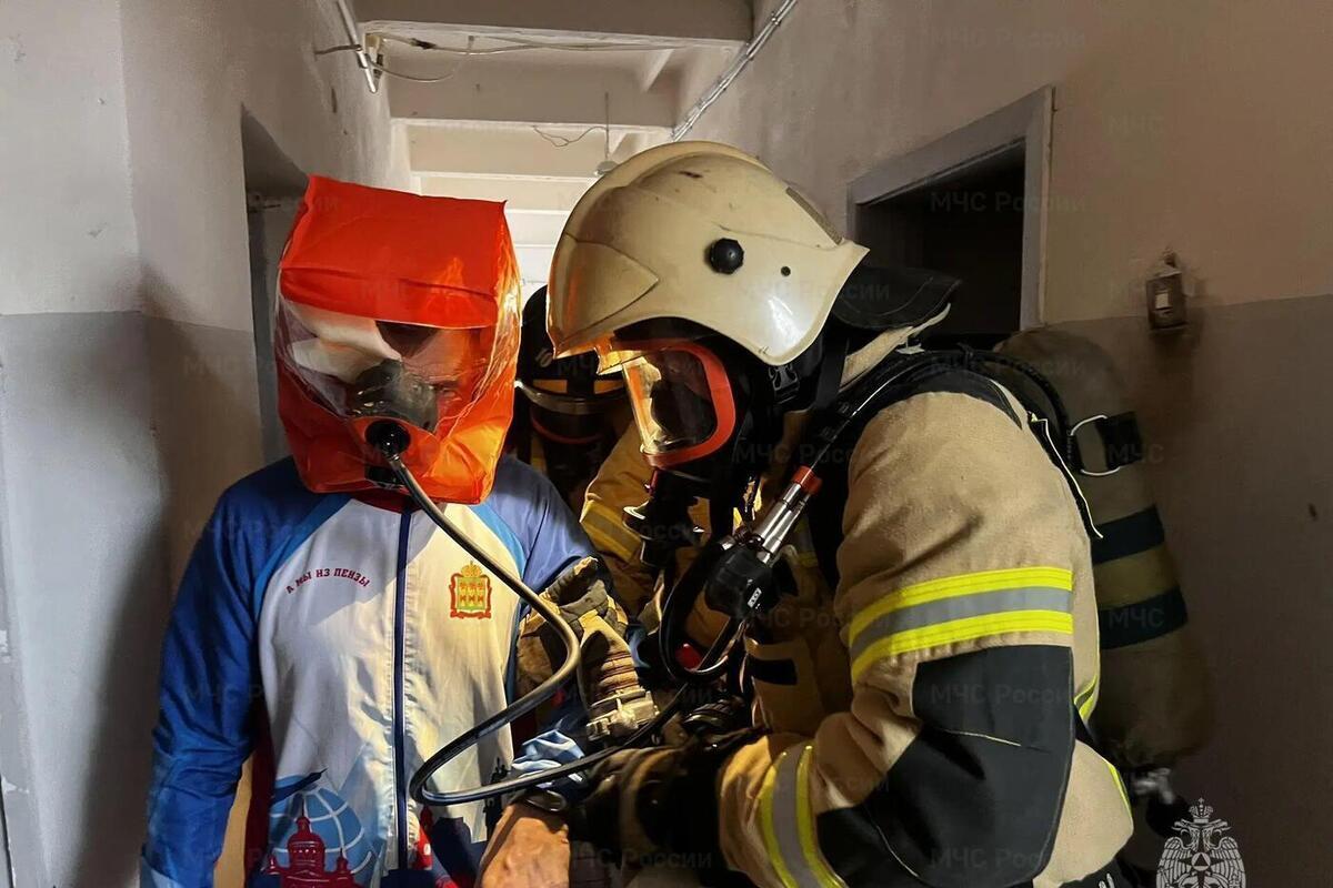 В Сердобском районе прошли пожарно-тактические учения