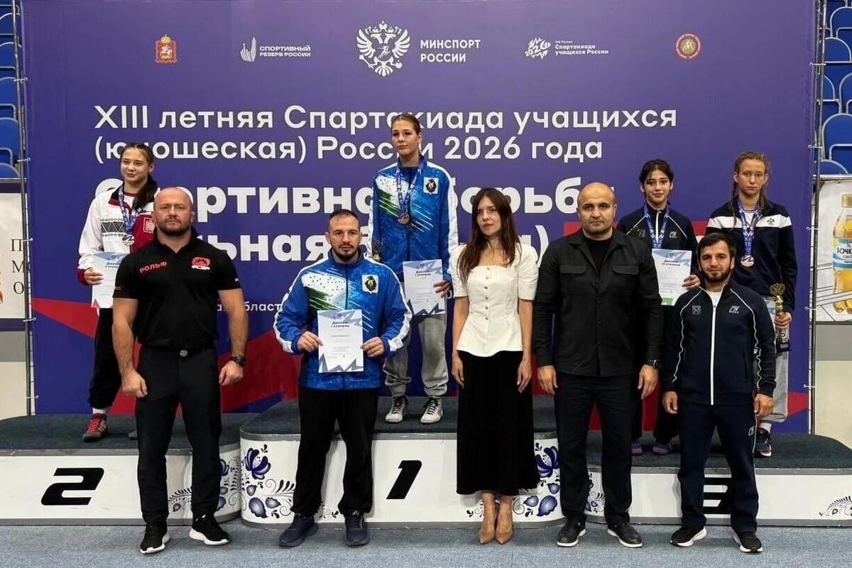 Камилла Княжева принесла Ленобласти бронзу в вольной борьбе