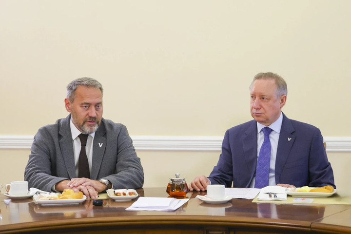 Беглов и Бельский обсудили строительство ВСМ, метро и Большого Смоленского моста
