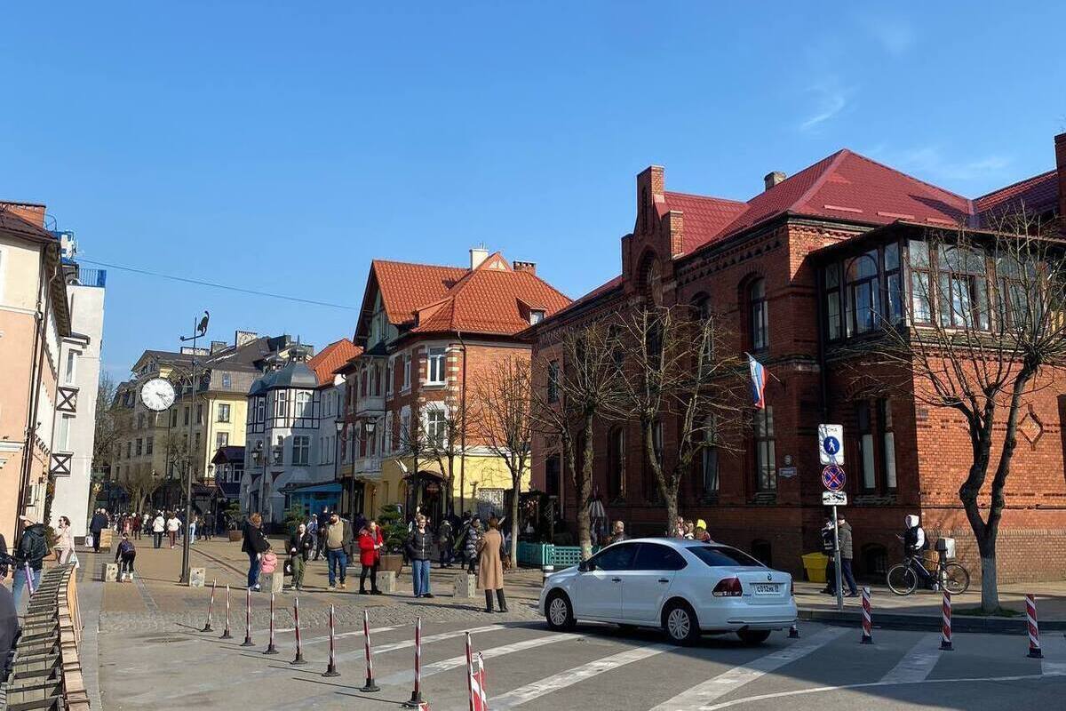 В курортном Зеленоградске 12 сентября перекроют сразу пять улиц