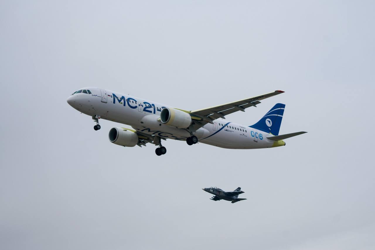 Российский заменитель Boeing 737 и Airbus A320 — МС-21 — готовят к экспорту