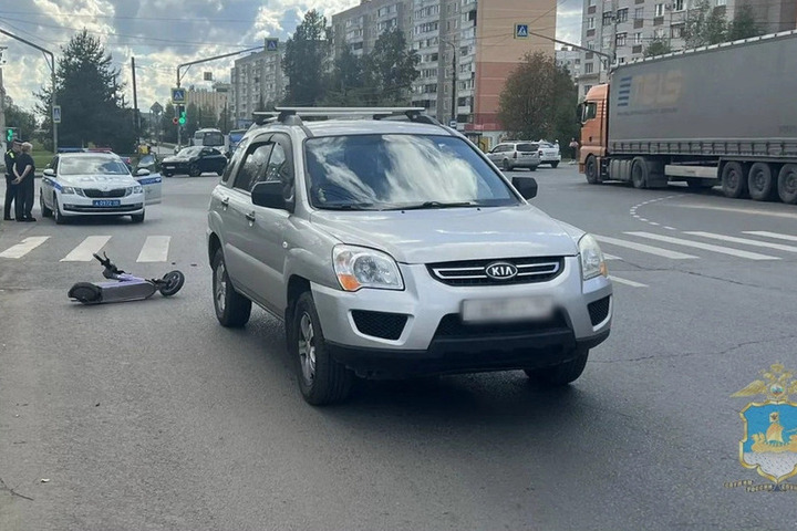 Костромские ДТП: пенсионерка на Kia сбила 16-летнего подростка на самокате