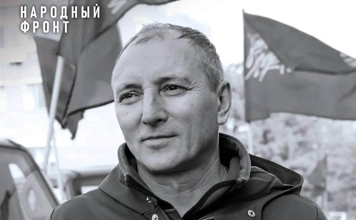 ОНФ сообщил о гибели директора фонда «Всё для победы!» Чернышова