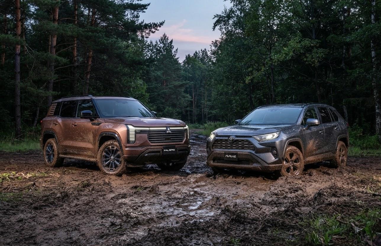 Mitsubishi Pajero превратится в кроссовер и станет конкурентом Toyota RAV4
