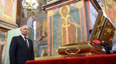 Путин — о мощах Донского: не ожидал, что это произведёт такое впечатление