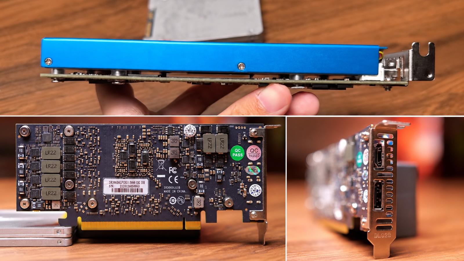 Кто-то выпустил ультракомпактную GeForce RTX 3060 без дополнительного питания — у нее производительность даже ниже, чем у GeForce GTX 1060