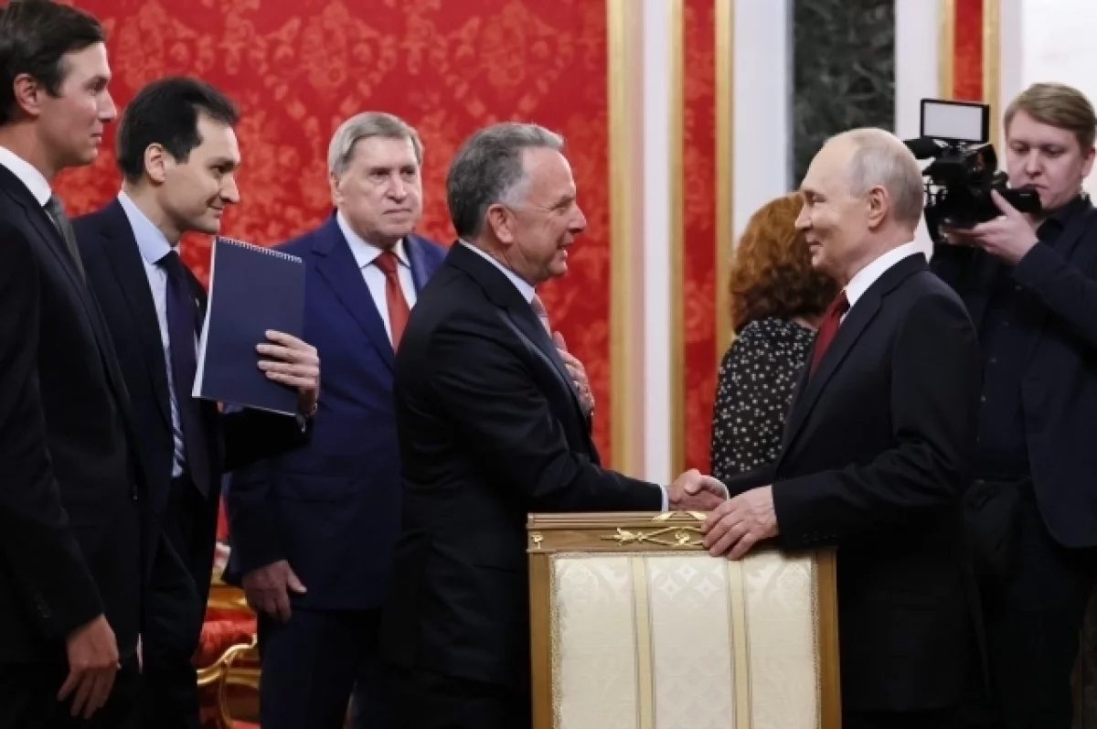 Уиткофф назвал общение с Путиным одной из самых памятных историй в жизни