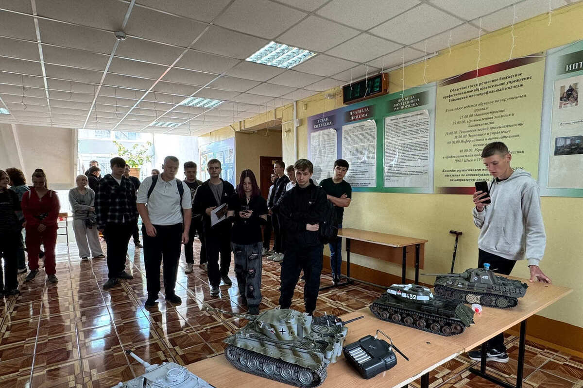 В Тейкове можно увидеть боевые танки