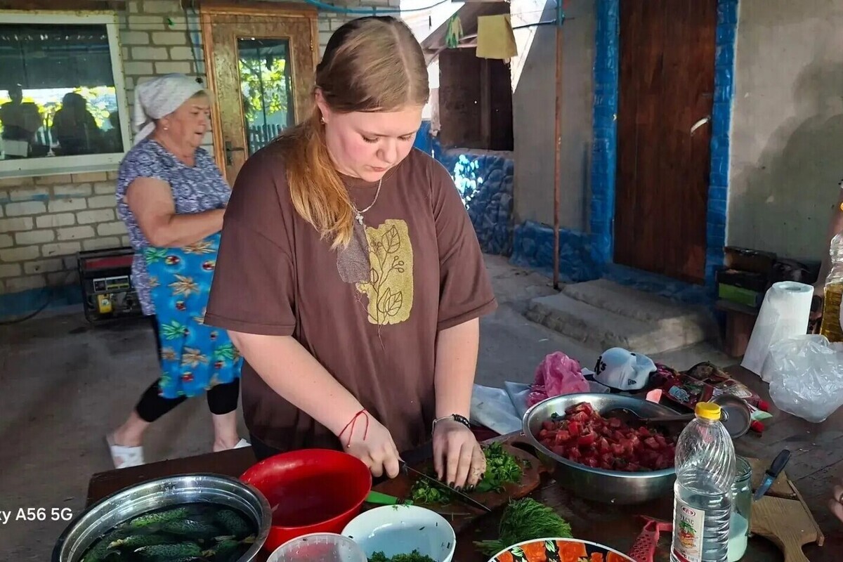 В Чернянке прошёл мастер-класс по приготовлению царского борща