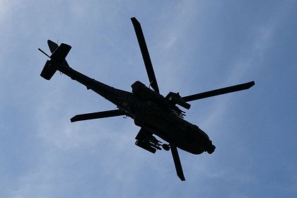 В США двое пилотов погибли при крушении военного вертолета