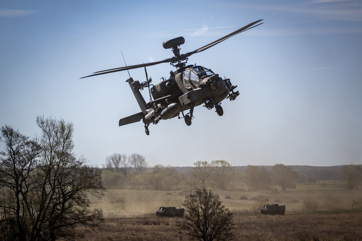 В Техасе разбился ударный вертолет AH-64 Apache с базы Форт-Худ