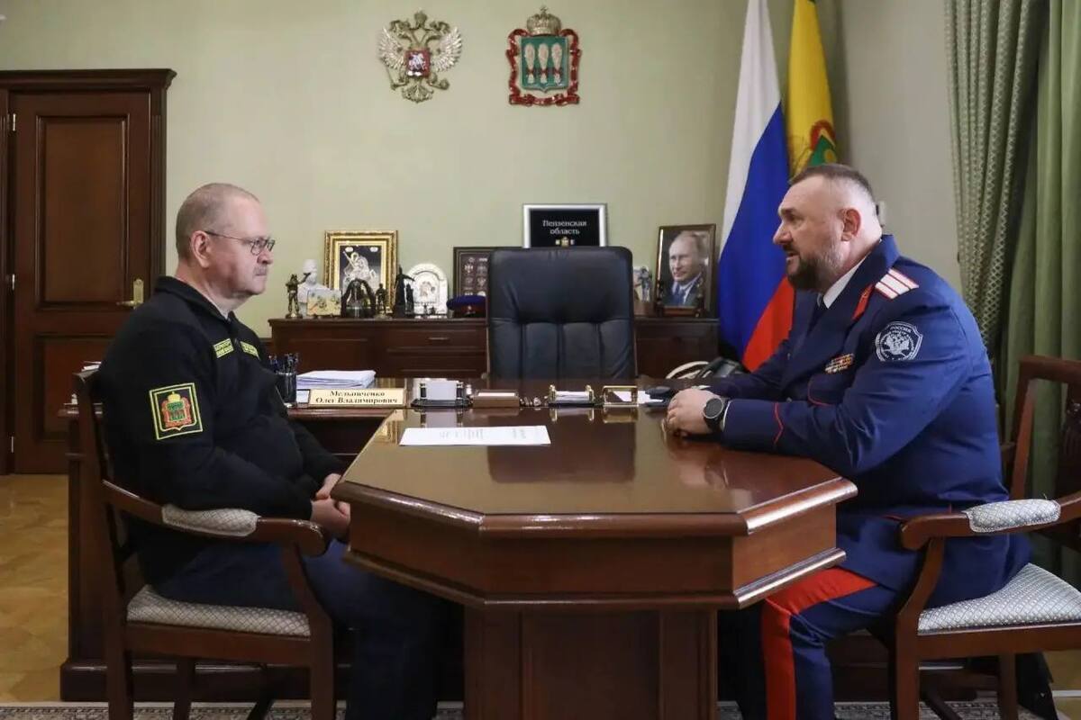 Атаман Волжского войска посетил Пензенскую область