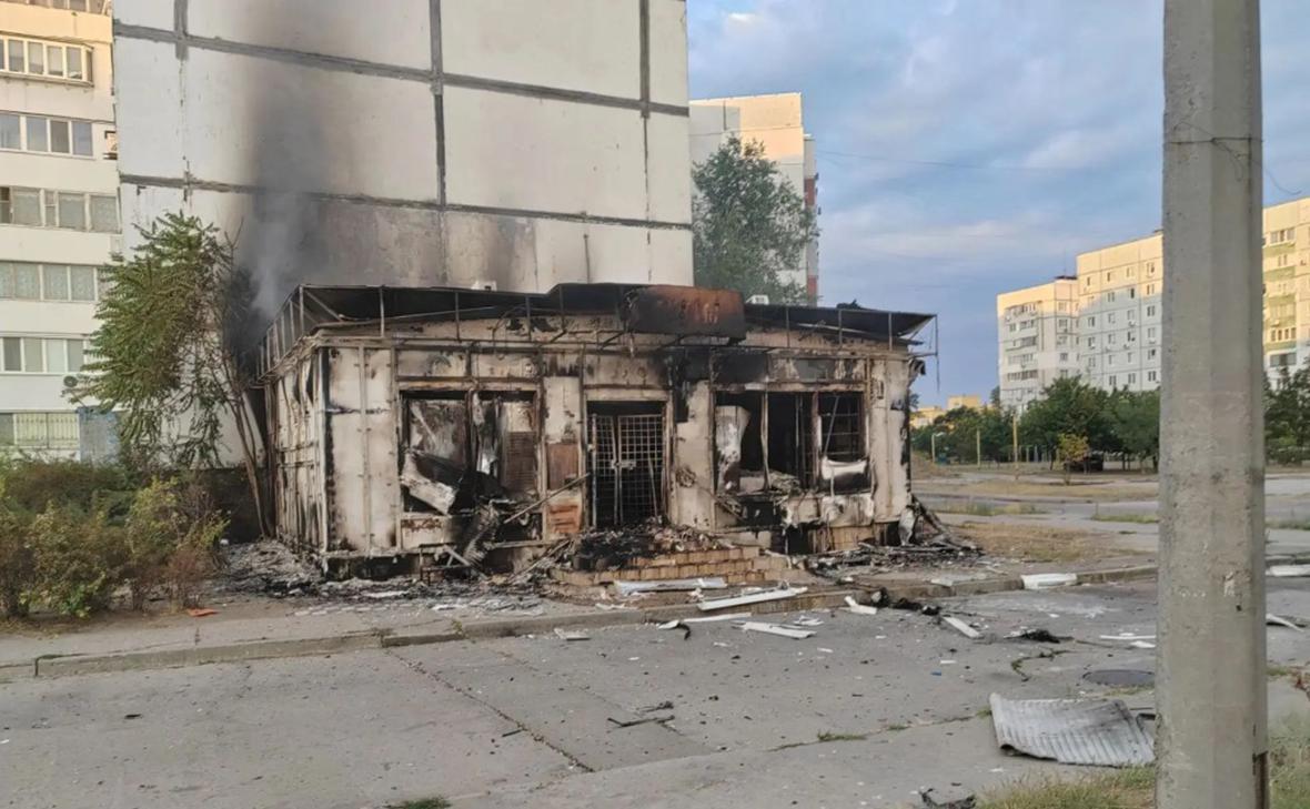 В результате атаки ВСУ на рынок в Энергодаре пострадали шесть человек