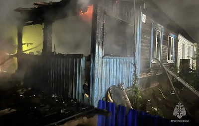 В Башкирии при пожаре погибли трое детей