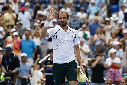 Медведев вылетел с US Open