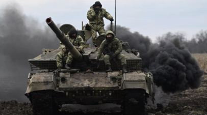 РИА Новости: танкисты «Севера» ликвидировали боевиков ВСУ в Харьковской области