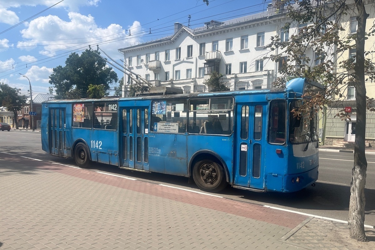 В Орле произошли изменения в движении троллейбусов