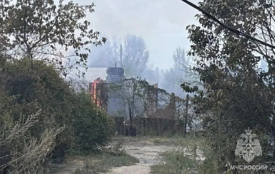 В Оренбургской области пожар уничтожил 15 дачных домов