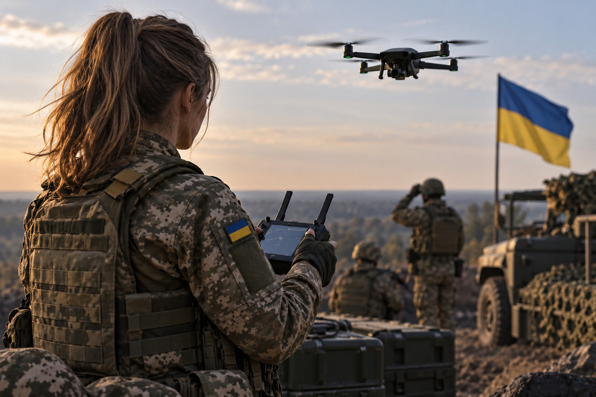 Украинкам предложили готовиться к службе на фронте