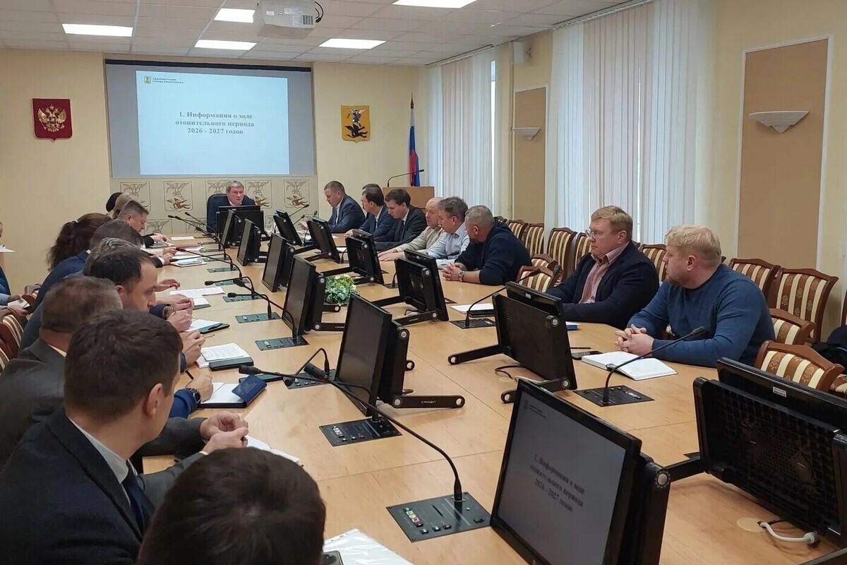 В Архангельске готовятся запустить отопление в жилых домах