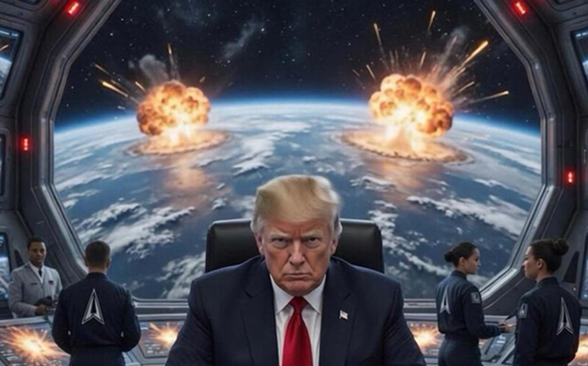 Трамп показал форму космических сил США в стиле «Звездного десанта»