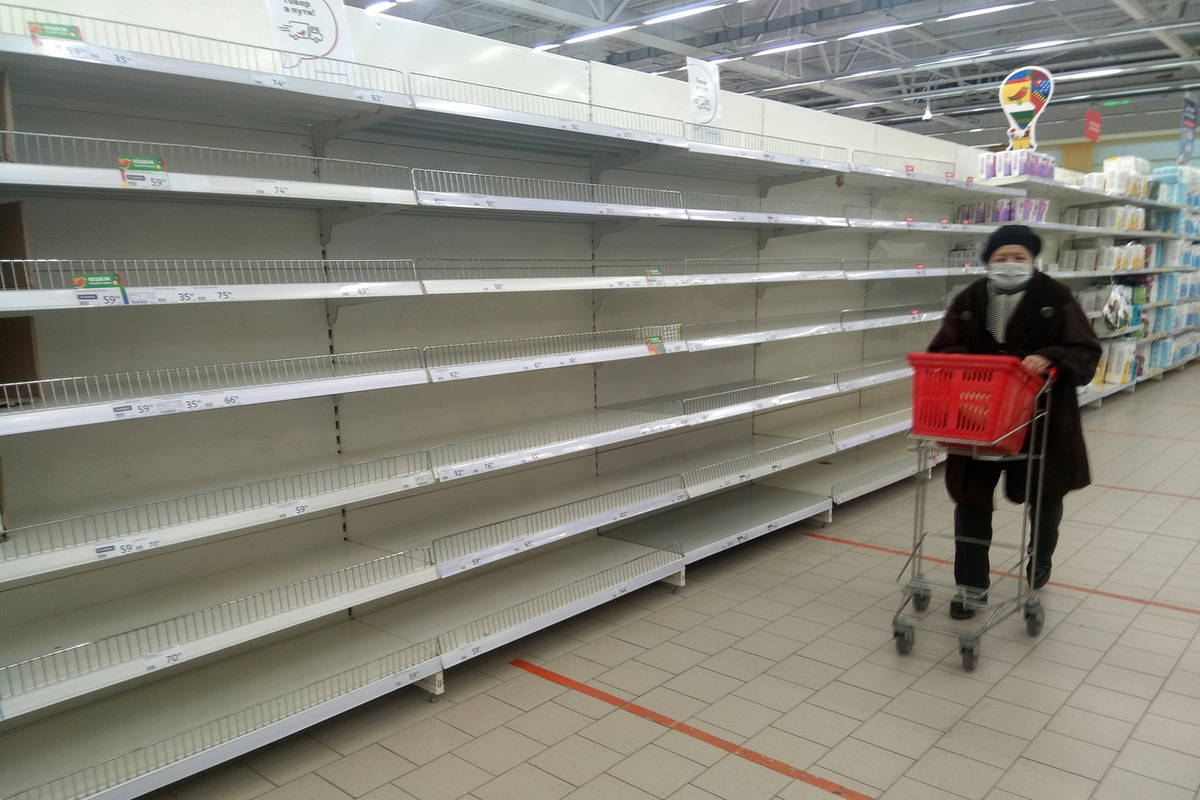 На Украине ввели лимиты на покупку продуктов