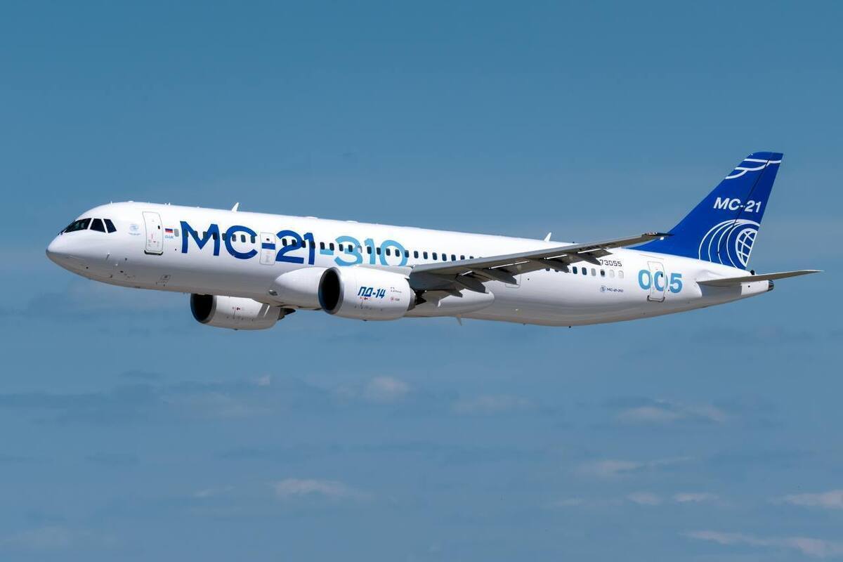 Новые российские самолёты МС-21 свяжут Москву и Нижний Новгород