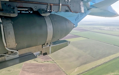 ВС РФ авиаударами ФАБ-1500 поразили мост в Краматорске