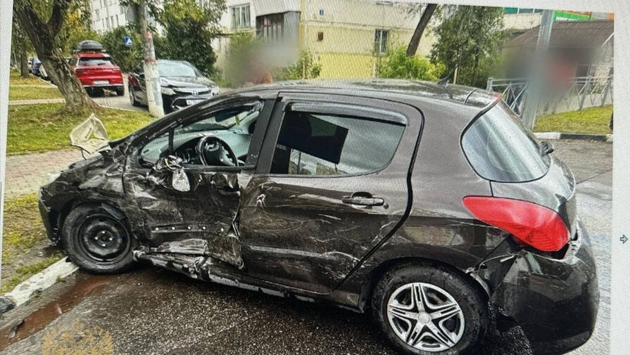 В ДТП с маршруткой в Подмосковье пострадали пять человек