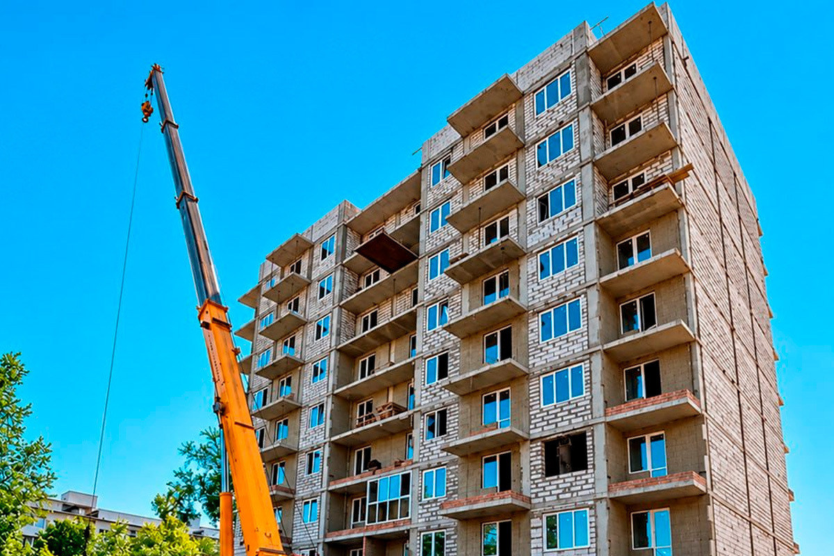 В Мариуполе завершается строительство 10-этажного ЖК