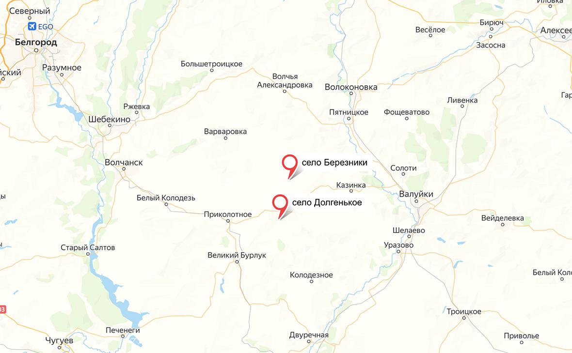 Российские военные заняли два села в Харьковской области