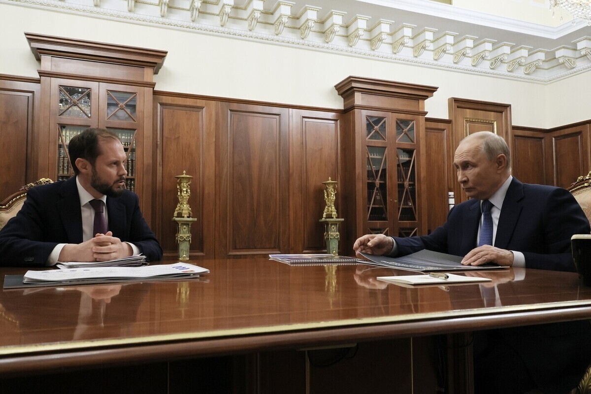 Виталий Королев доложил президенту России Владимиру Путину о социально-экономическом развитии Тверской области