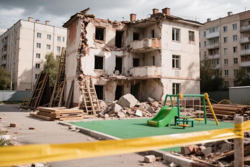 Ребёнок пострадал на стройке у санатория в Химках
