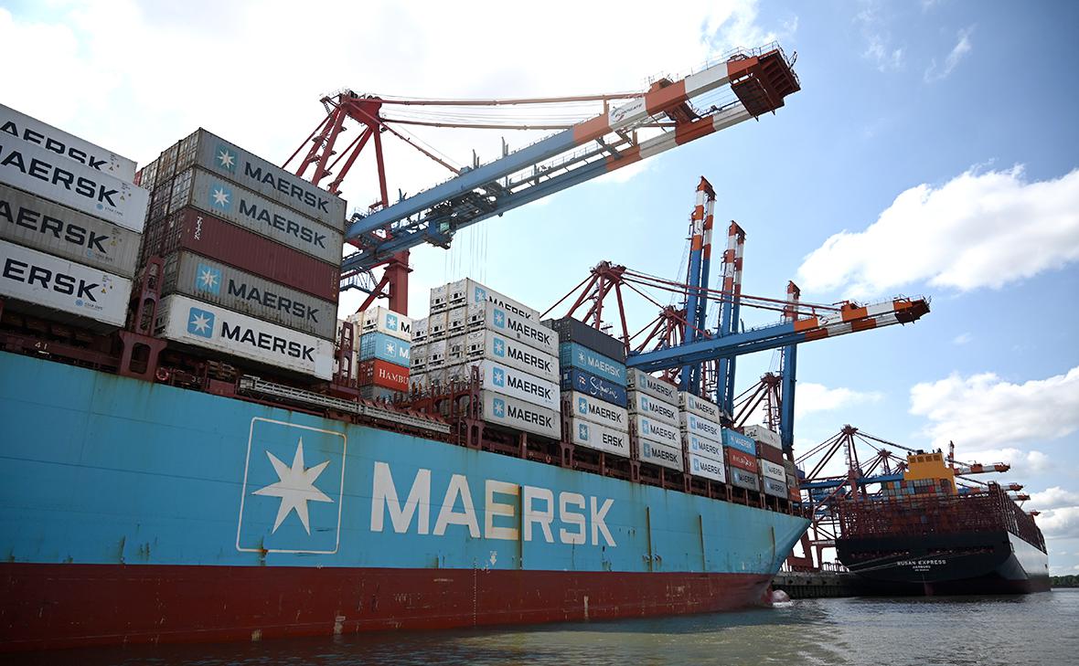 Maersk объявила о приостановке работы с терминалом на Украине