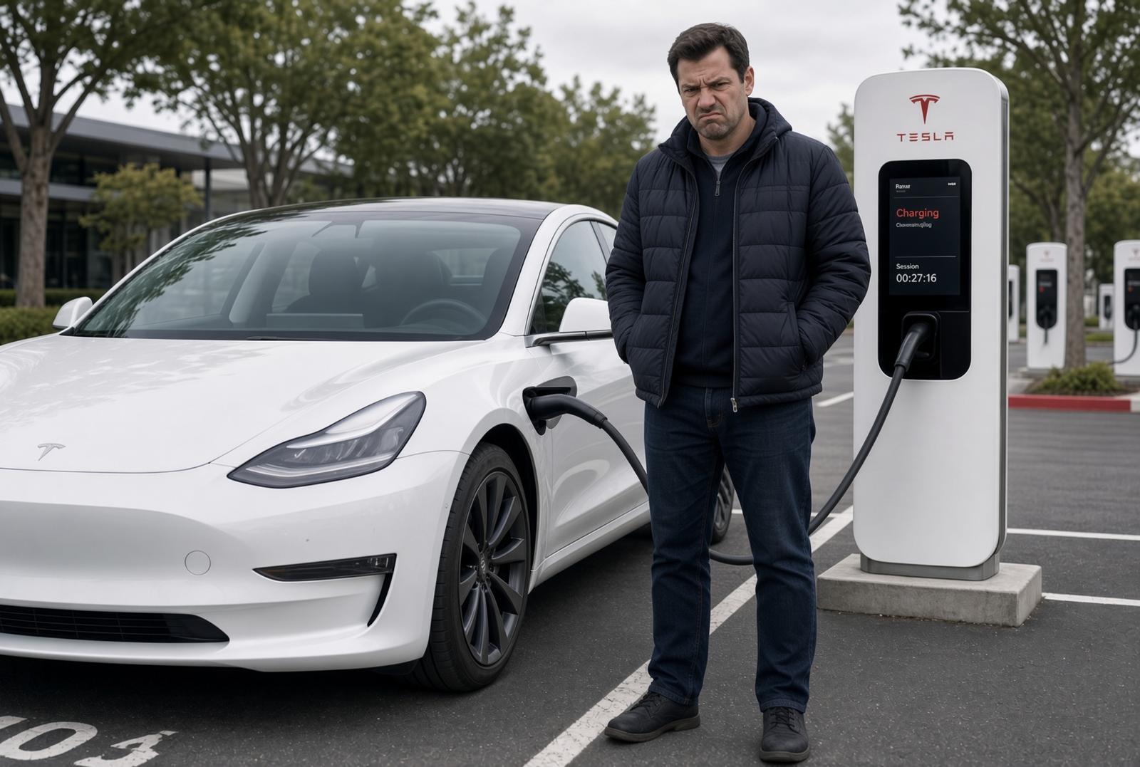 Tesla разозлила пользователей после открытия Supercharger для машин других марок. Компания упала на 4 место в рейтинге JD Power