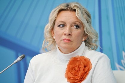 Захарова осудила высказывание президента Молдавии