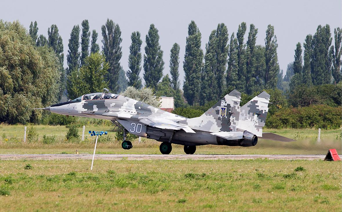 Минобороны сообщило о поражении МиГ-29 ВСУ на аэродроме под Киевом