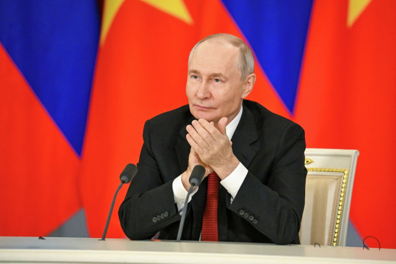 Путин предложил тост на государственном обеде в честь президента Вьетнама