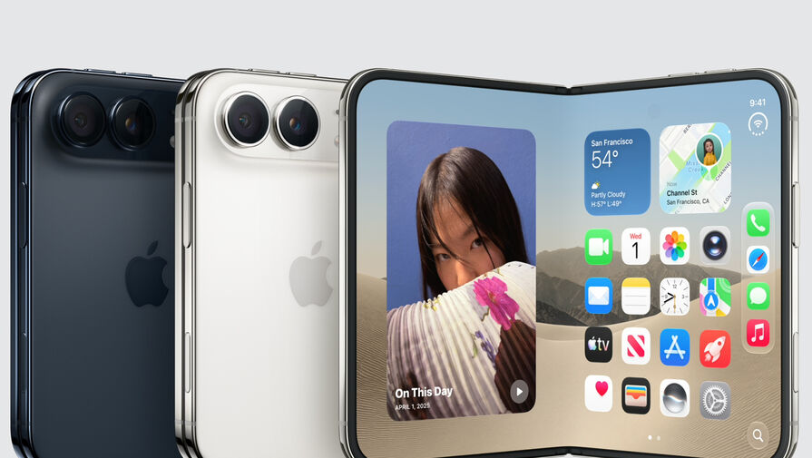 Раскрыты цены на складной iPhone Duo в России
