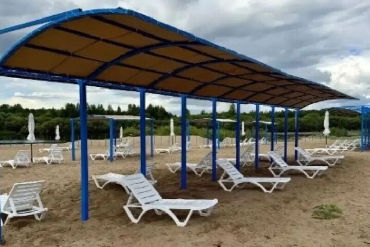 Костромские благоустройства: в Шарье по нацпроекту кардинально обновили городской пляж
