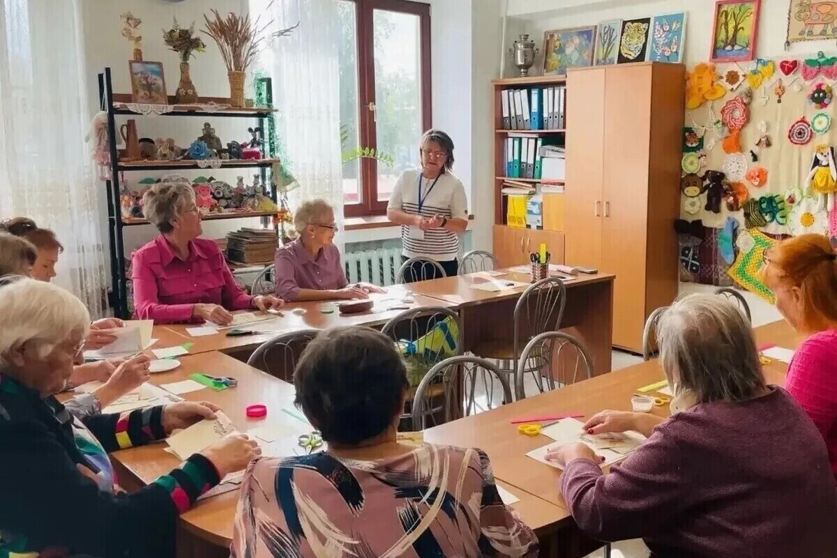 В Котласе открылся центр общения «Поморское долголетие»