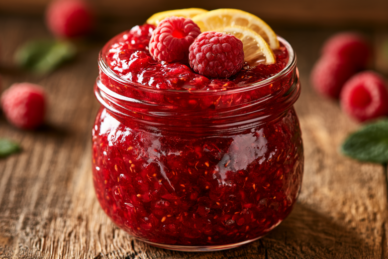 Малиновое варенье с лимоном: сахара меньше, пользы больше, вкус — как из детства