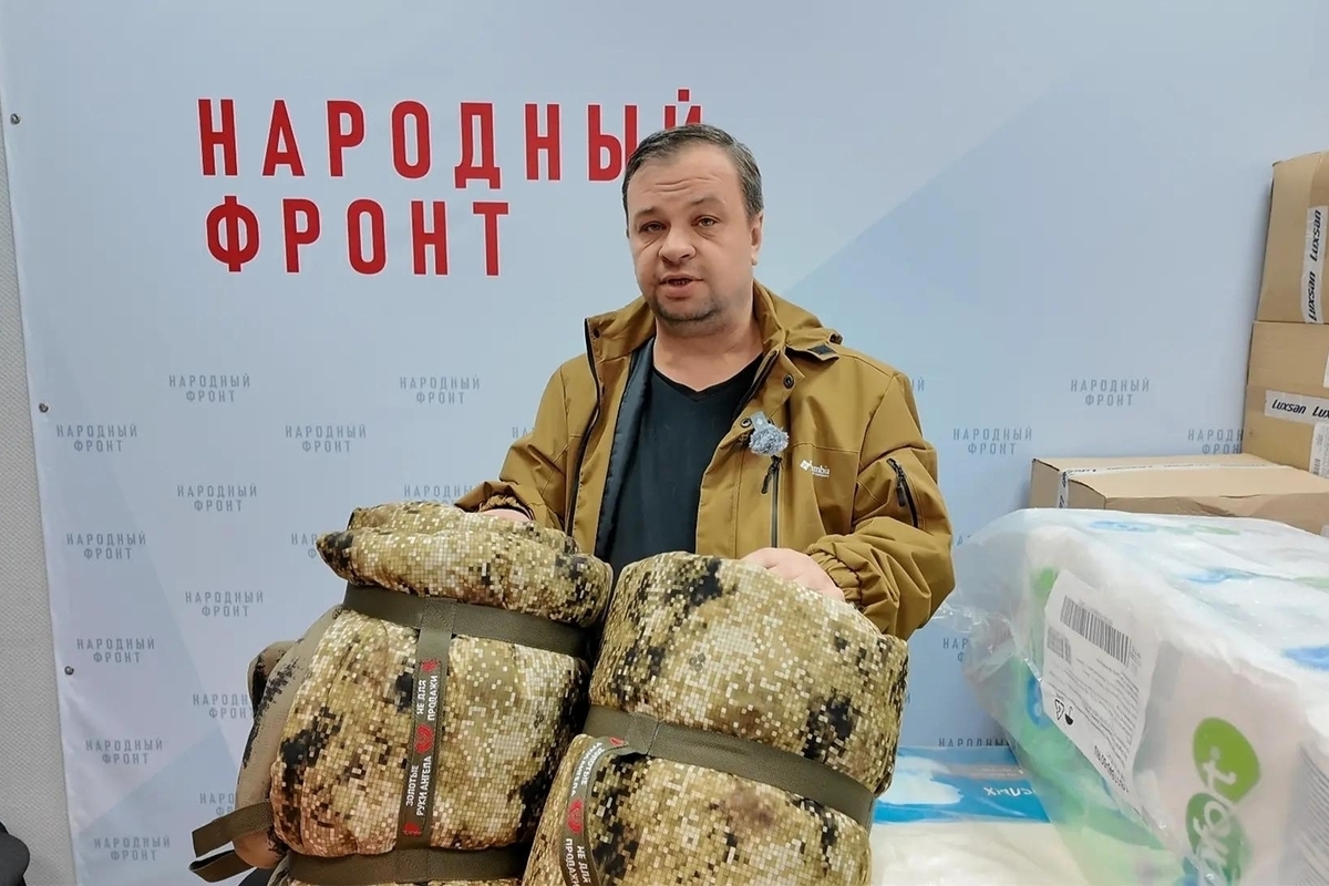 В Архангельске сшили первую партию экипировки для бойцов из тканей ОНФ